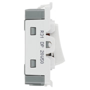 BG Electrical Grid - Double pole with LED indicator