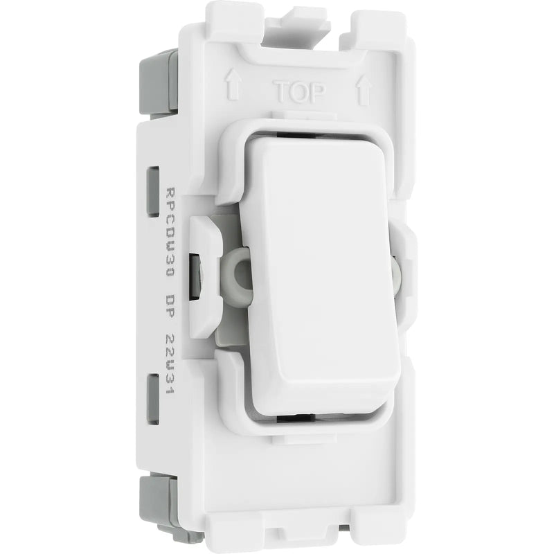 BG Electrical Grid - Double Pole (EVOLVE WHITE)