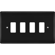 BG Electrical Grid - 4 module, rectangular