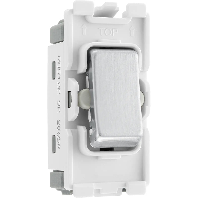 BG Electrical Grid - 2 way, single pole, centre off