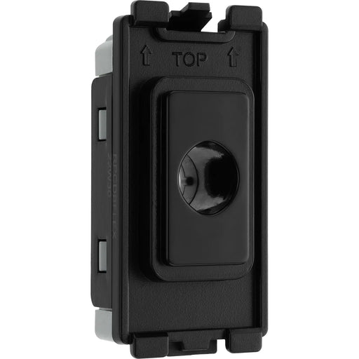 BG Electrical Grid - Flex outlet, up to 10mm (EVOLVE BLACK)