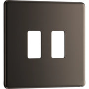 BG Electrical Grid - 2 module, square