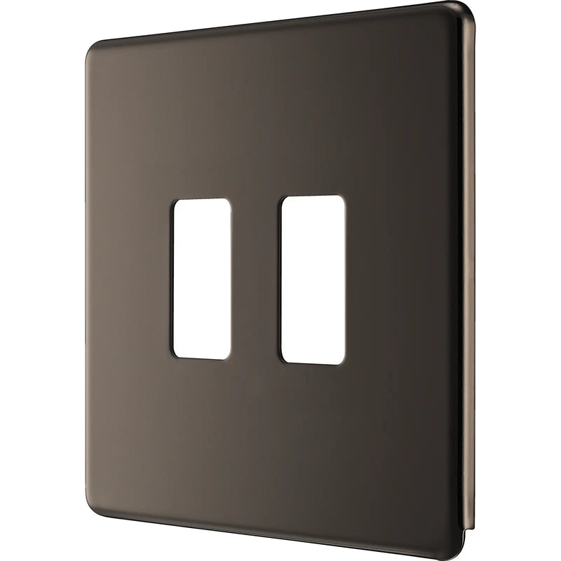BG Electrical Grid - 2 module, square