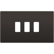 BG Electrical Grid - 3 module, rectangular