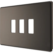 BG Electrical Grid - 3 module, rectangular