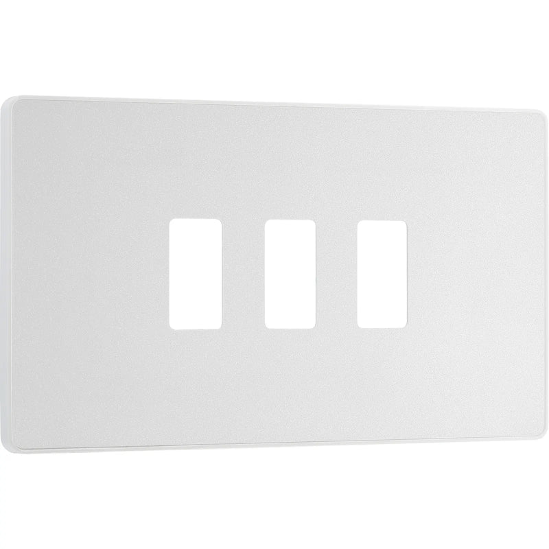 BG Electrical Grid - 3 module, rectangular