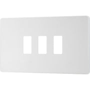 BG Electrical Grid - 3 module, rectangular