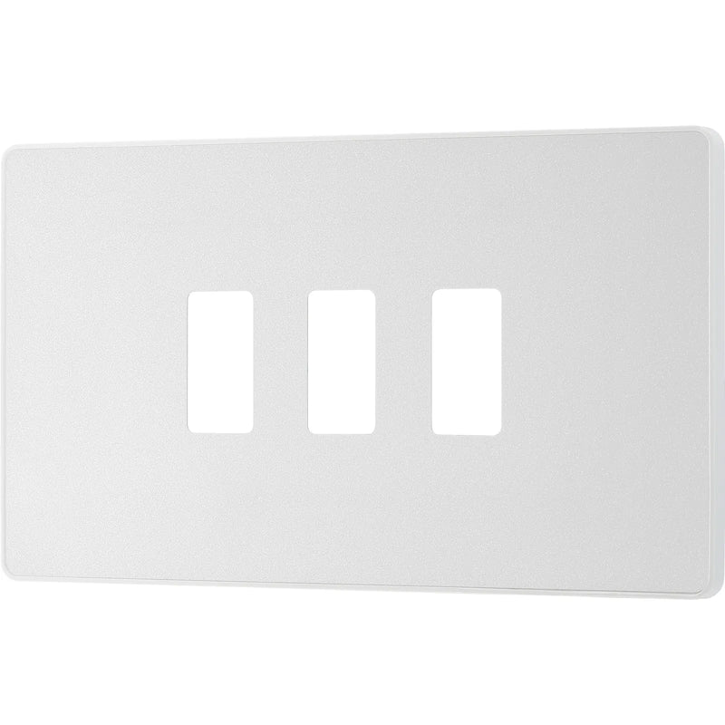 BG Electrical Grid - 3 module, rectangular