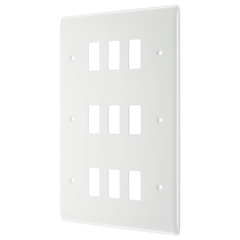 BG Electrical Grid - 9 module, rectangular