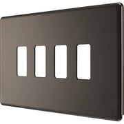 BG Electrical Grid - 4 module, rectangular