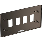 BG Electrical Grid - 4 module, rectangular