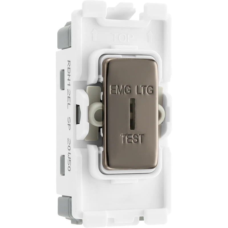 BG Electrical Grid - 2 way, single pole, EMG LTG TEST