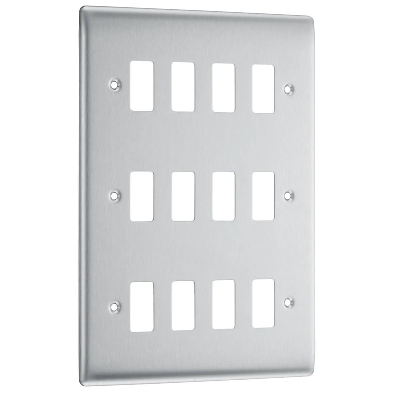 BG Electrical Grid - 12 module, square