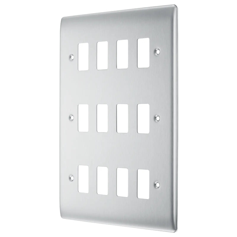 BG Electrical Grid - 12 module, square