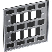 BG Electrical Grid - 6 module, square