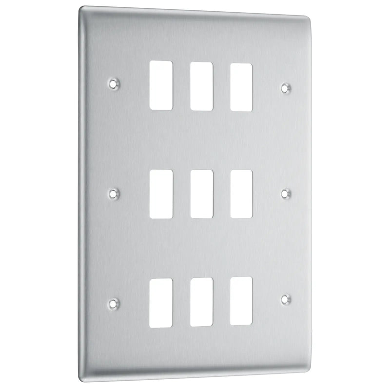 BG Electrical Grid - 9 module, square