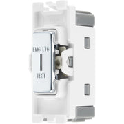BG Electrical Grid - 2 way, single pole, printed EMG LTG TEST