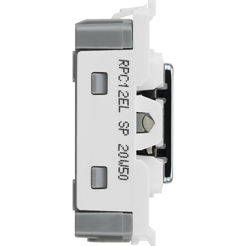 BG Electrical Grid - 2 way, single pole, printed EMG LTG TEST
