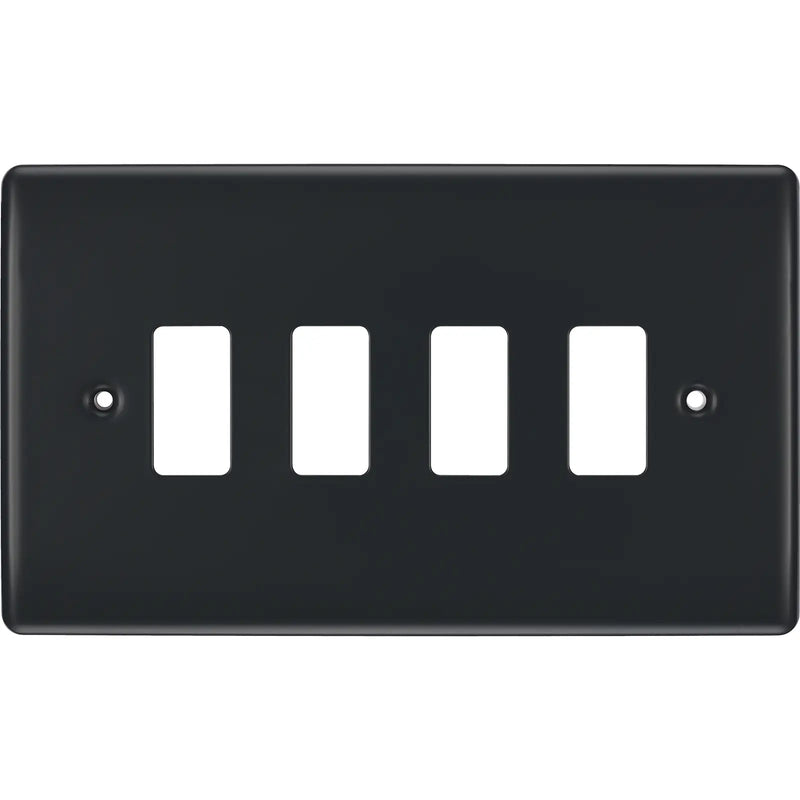 BG Electrical Grid - 4 module, rectangular