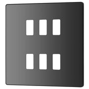 BG Electrical Grid - 6 module, square
