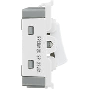 BG Electrical Grid - 2 way, single pole, centre off (EVOLVE WHITE)
