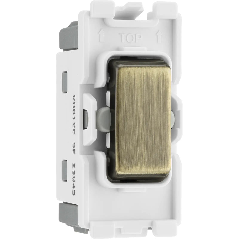 BG Electrical Grid - 2 way, single pole, centre off