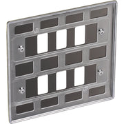 BG Electrical Grid - 6 module, square