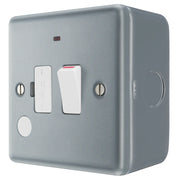 BG Electrical Metal Clad - Switched and fused with indicator and optional flex outlet
