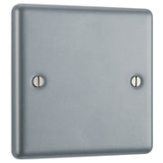 BG Electrical Metal Clad - Single, blank plate