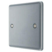 BG Electrical Metal Clad - Single, blank plate
