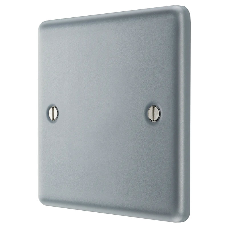 BG Electrical Metal Clad - Single, blank plate