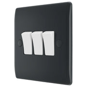 BG Electrical Part M - Triple, 2 way switch