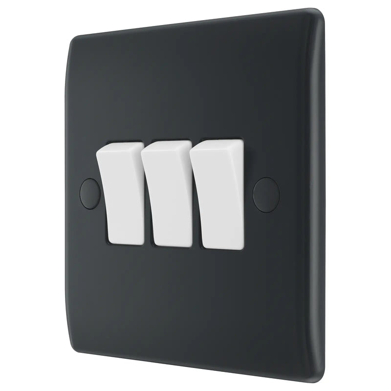 BG Electrical Part M - Triple, 2 way switch