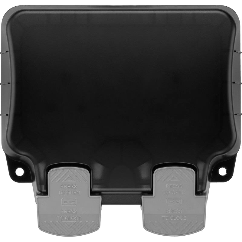 BG Electrical Smart Power - Smart weatherproof double 13A outdoor socket