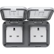 BG Electrical Weatherproof IP55 - Double, unswitched, IP55