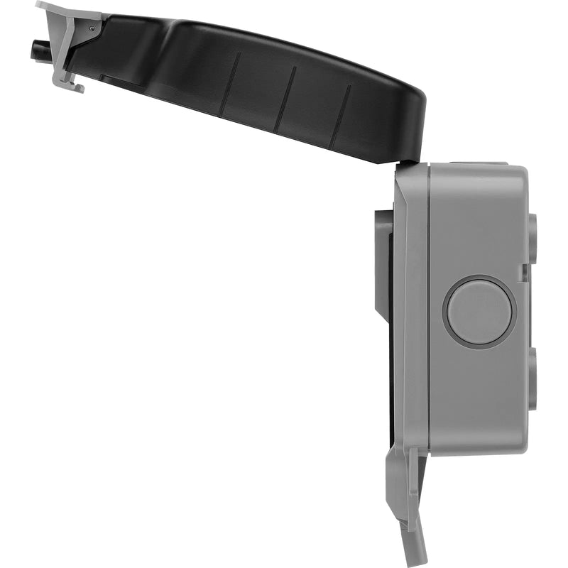 BG Electrical Weatherproof Storm - Single unswitched, IP66