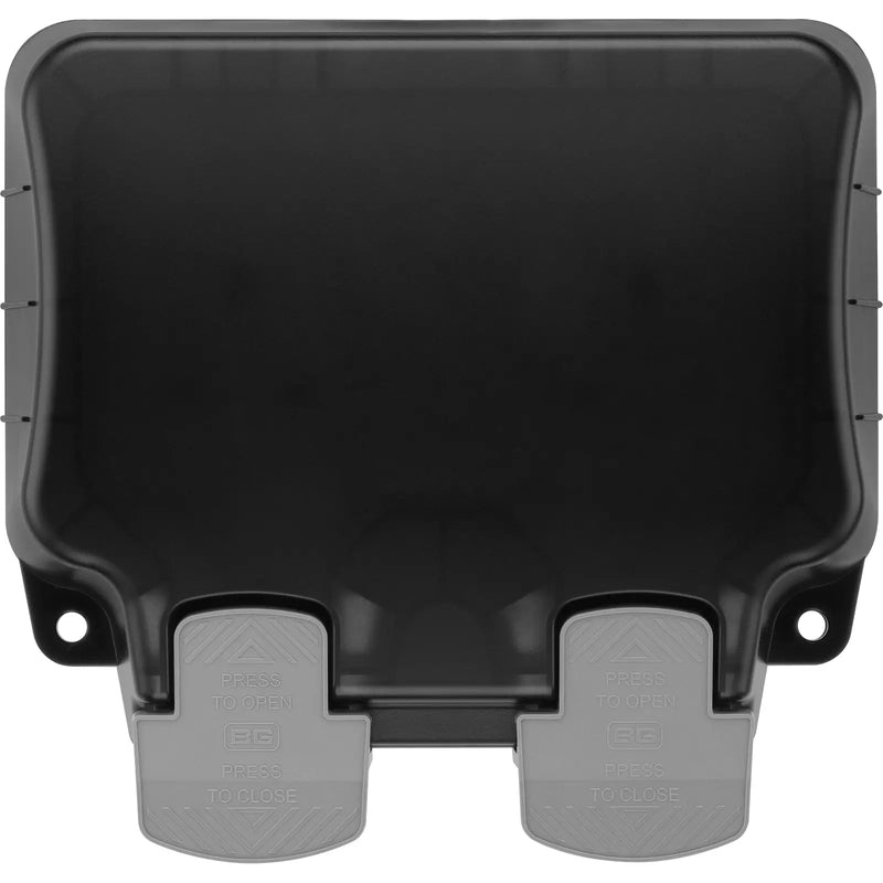BG Electrical Weatherproof Storm - Double, unswitched, IP66