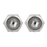 Ross Cable Accessories - Satellite F-Sat cable couplers (2 pack, nickel)