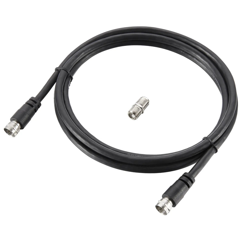 Ross Cable Accessories - Satellite F-Sat cable with coupler (1.5m, black)