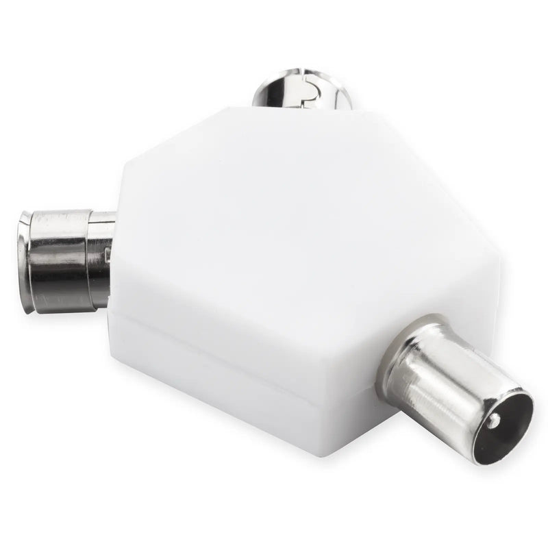 Ross Cable Accessories - Coaxial Y-Splitter (white)