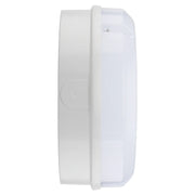 Luceco Mosi bulkhead round white 1150 lumens fixed output driver and emergency - Pack of 1