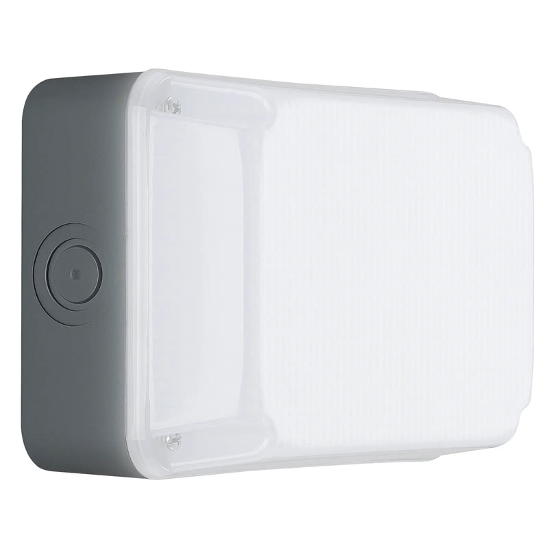 Luceco Storm bulkhead 170mm 750 lumens and microwave sensor - Pack of 1