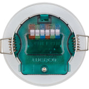 Luceco Ftype Essence Fire Rated Downlight 5W 515lm 3000K Dimmable IP65 White bezel - Flat - Pack of 1