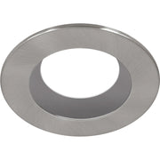 Luceco Ftype MK2 - FType Regressed Brush Steel Bezel Accessory
