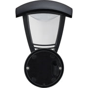 Luceco Coach Lantern - Exterior LED PIR Coach Lantern 4 Panel Bottom Arm 640lm 8w 4000k Ip44 Black