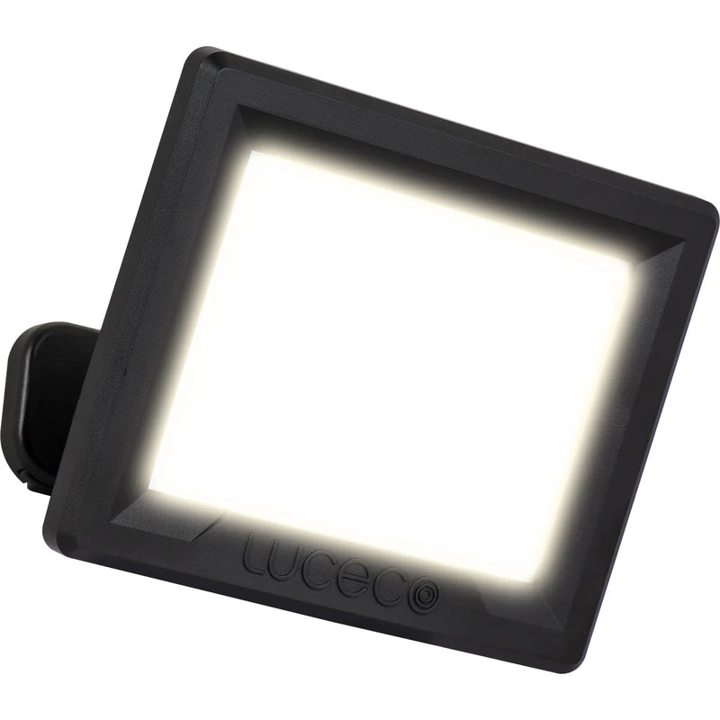 Luceco Essence Floodlight with ball joint 30W black 4000K colour temp