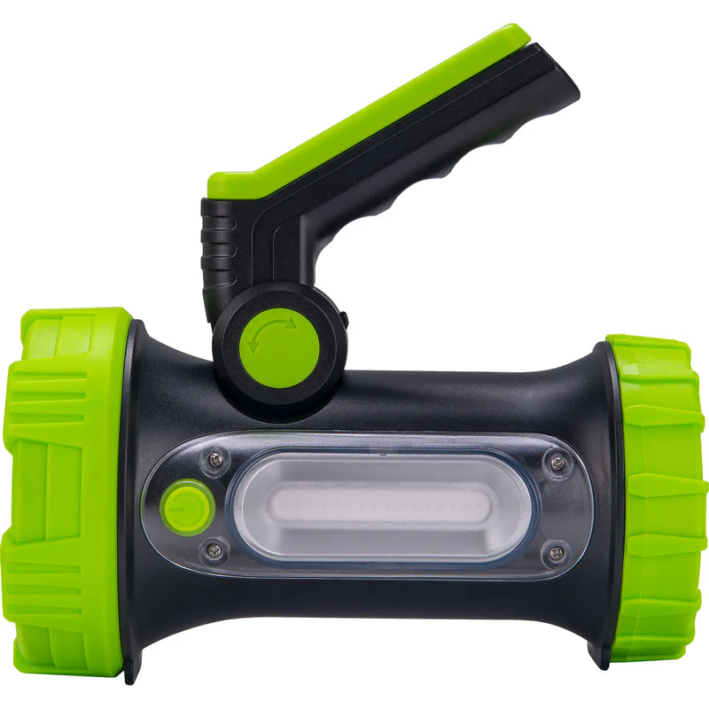 Luceco Rechargable Multi Function Torch - Handheld tilt tripod IP44 Inspection Torch & powerbank 330LM 5W 6500K - USB-C Rechargable