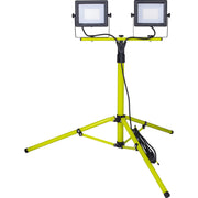 Luceco Tripod 20w - Eco worklight tripod twin 50W heads