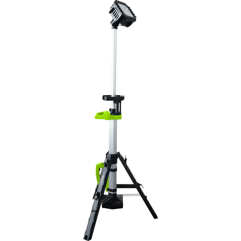 Luceco Tripod Work Light - Telescopic Tripod Ip44 Worklight 5v 20w 2000lm 6500k - Usbc Rechargeable