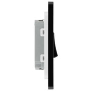 BG Electrical Evolve Black Chrome - Double, 2 way switch